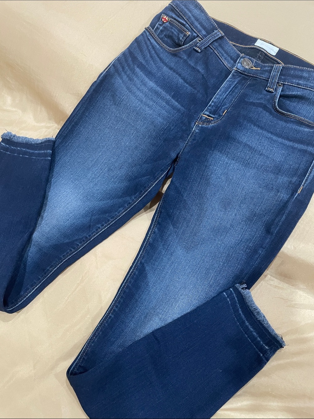 HUDSON Women’s Dark Blue Stretch Slim Jeans Sz 26